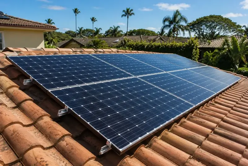 Installation de panneaux solaires à Saint-Frichoux